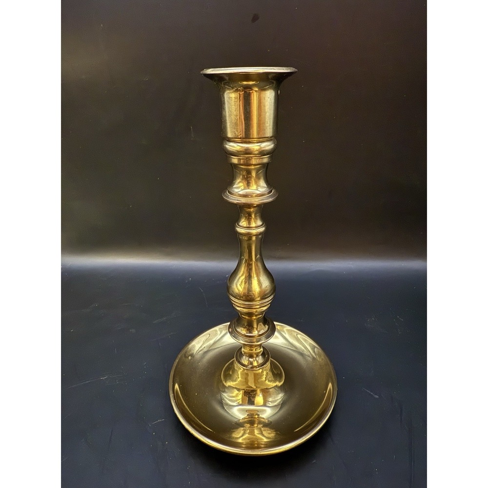 Vintage Baldwin Brass Candlestick Holder 6.5" Forged in America USA